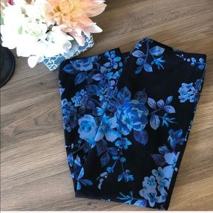 Express floral pencil skirt